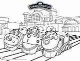 Chuggington Train Koko sketch template