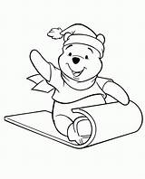 Pooh Winnie Coloring Pages Christmas Bear Halloween Pot Winter Honey Drawing Kids Color Baby Sketch Getcolorings Printable Getdrawings Adults Library sketch template