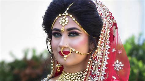 indian bridal makeup pictures wavy haircut