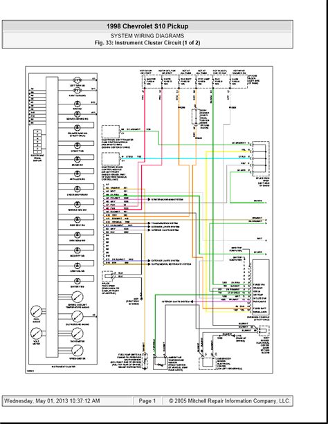 chevrolet blazer  system wiring diagrams  wiring diagram