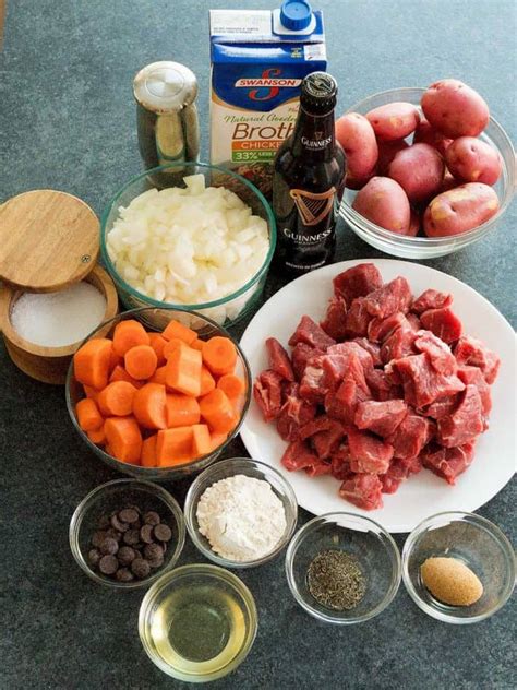 slow cooker irish guinness beef stew pudge factor