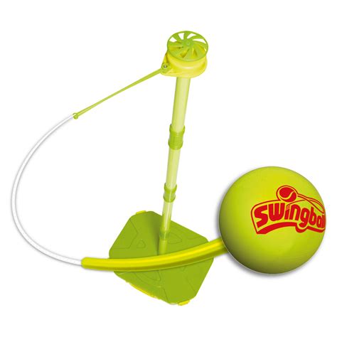 nsg early fun  surface swingball set  indooroutdoor  lime