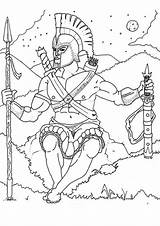 Ares Mythology Gods Norse sketch template