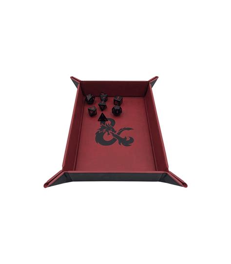 foldable dice rolling tray dungeons  dragons ultra pro