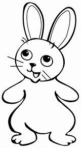 Rabbit Coloring Pages Kids sketch template