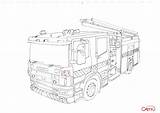 Coloring Scania Pages Trucks Template sketch template