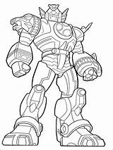 Megazord Power Coloring Rangers Pages Drawing Getcolorings Pa Printable Getdrawings sketch template