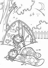 Backyard Coloring Pages Getcolorings Printable sketch template