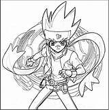 Beyblade Pages Burst sketch template
