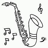 Oboe Kolorowanki Muzyka Instrumenty Saxophone Muzyczne Instrumentos Instrumento Musicales Flet Quijote Mancha Thecolor sketch template