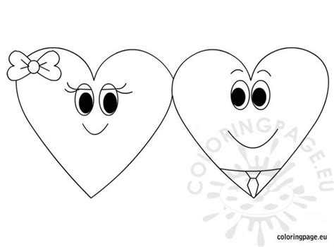printable coloring page valentines day coloring page