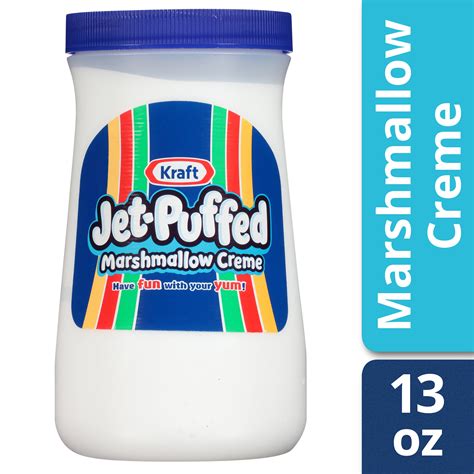 kraft jet puffed marshmallow creme  oz jar walmartcom