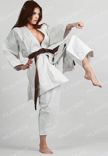 pin on sexy karate girls in gi s and other martial arts training sportswear