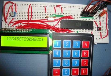 Whats Inside A 4x4 Membrane Keypad And How To Interface It With An