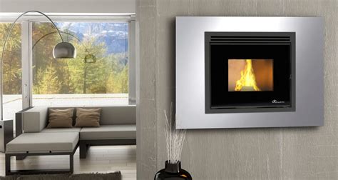 Pellet Heating Stove Perseo Pasqualicchio Wall