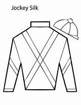 Coloring Jockey Silks Pages Kids Derby Kentucky Silk Horse Melbourne Cup Printable Own Racing Pattern Template Craft Color Google Horses sketch template