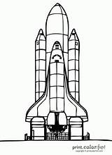 Shuttle Rocket Apollo Transbordador Spaceship Espacial Shuttles Printcolorfun Espaciales Cohete Raket Apolo Ausmalbild Raketen ロケット Outer Proyectos sketch template