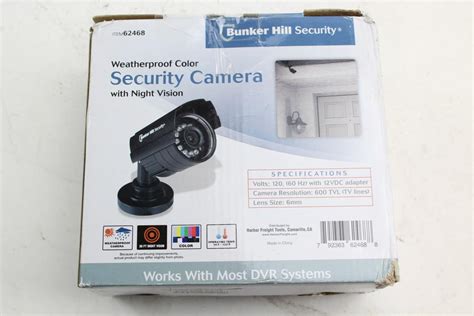 bunker hill security weatherproof security camera property room
