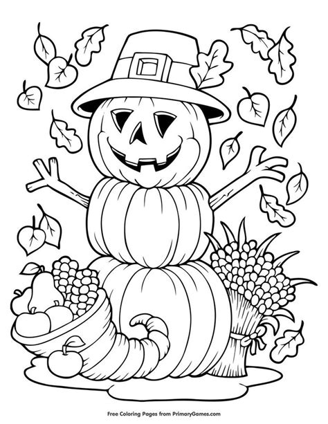 autumn  fall coloring pages coloriage haloween coloriage
