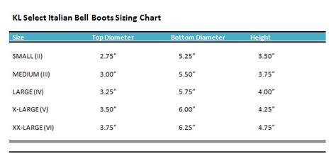 horse boot size chart greenbushfarmcom