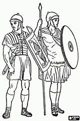 Colorear Soldados Romanos Coloring Romano Dibujos Romeinse Marching Grecia Imperio Ejercito Soldaten Império Chavo Pinto História Antiga Leger Grécia Ocho sketch template