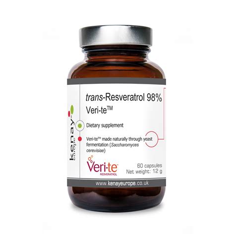 trans resveratrol  veri te  capsules dietary supplement kenay europe