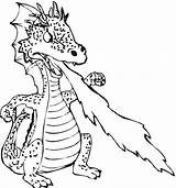 Dragon Scary Drawing Getdrawings sketch template
