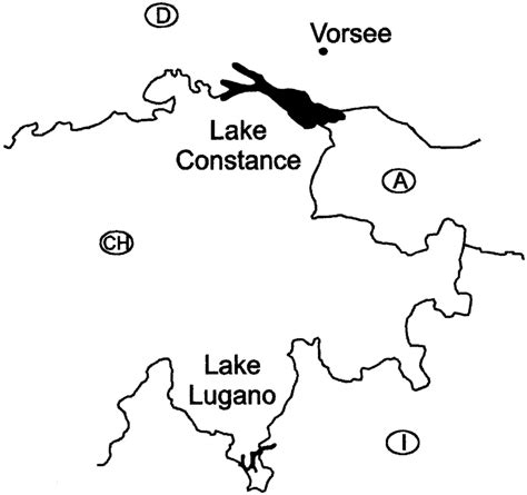 location map   lakes  scientific diagram