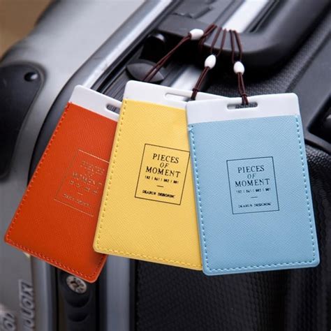 luggage tags travel paper suitcase tags carrying case tag bag label wrap easily