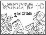 Grade Coloring 1st Welcome 3rd 2nd First Sheet Pages Worksheets School Third Teacherspayteachers Worksheet Template Writing Math Field Reading Preview sketch template