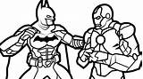 Coloring Pages Batman Iron Man Superman Hulkbuster Car Cartoon Spiderman Ironman Vs Printable Lego Spider Kids Drawing Marvel Men Colouring sketch template