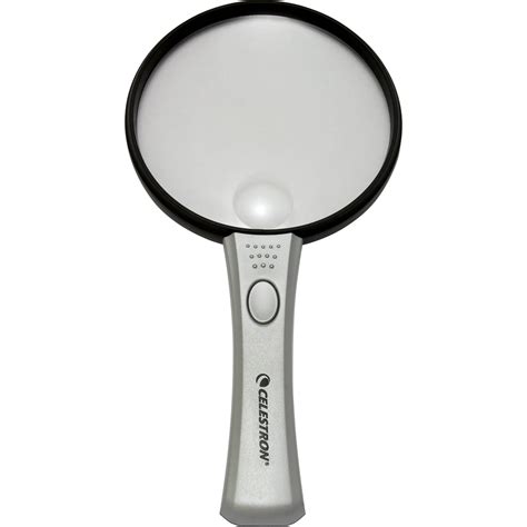 celestron  large handheld illuminated magnifier  bh