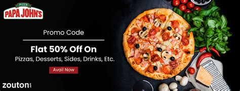 Papa John S Promo Code January 2022 Flat 50 Off On Pizzas Desserts
