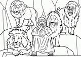 Den Daniel Coloring Pages Lion Popular sketch template