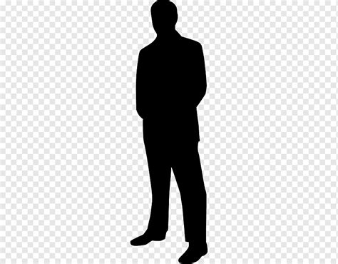 persona silueta hombre de traje silueta en blanco  negro hombro