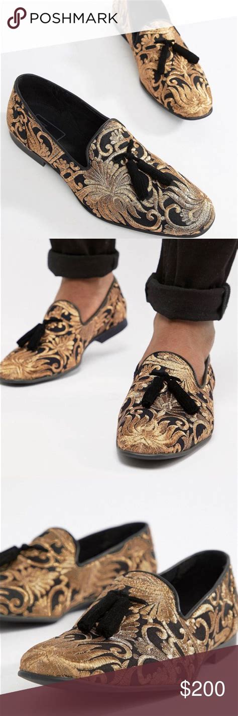 asos mens loafers loafers men gold loafers fashion shoes