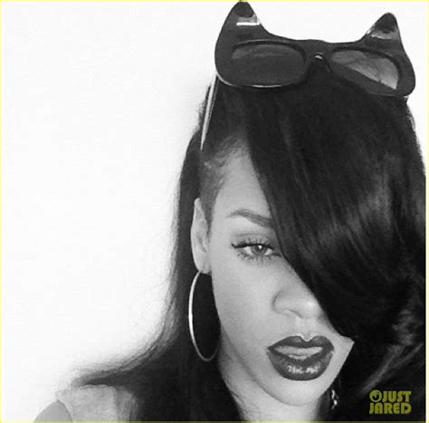 rihanna new dyed black hair photo 2644295 rihanna pictures just