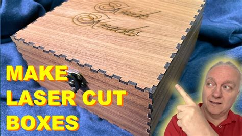 laser cut box youtube