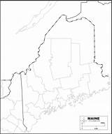 Maine Map Outline Clipart State Clipground Scale Maps sketch template