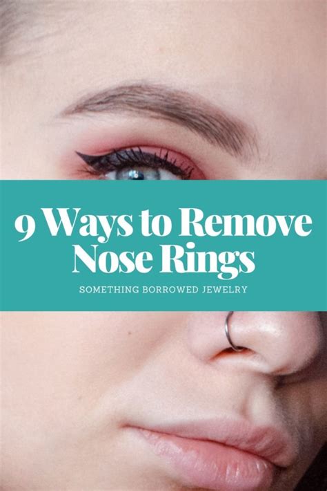 remove clasp nose ring howtormeov