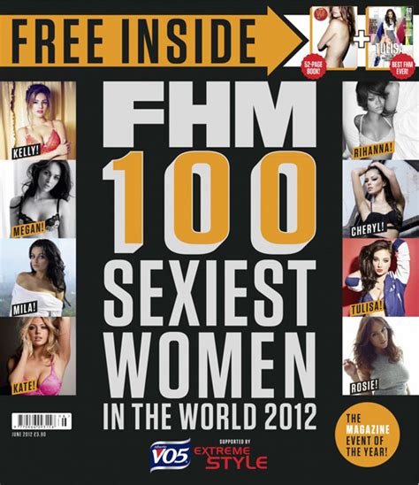 top 10 picks from fhm s 100 sexiest women in the world 2012