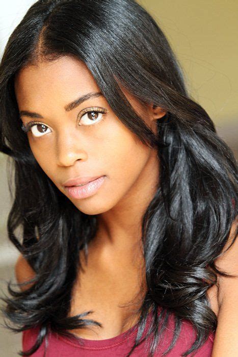 nafessa williams shayla grace long straight brown hair