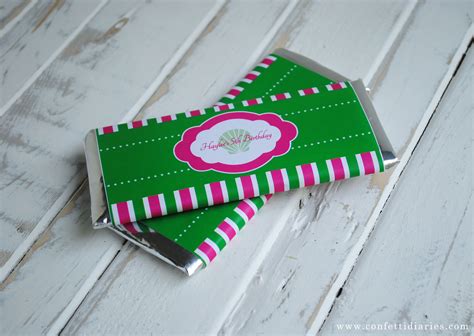 candy wrappers printable      scrap booking paper