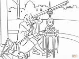 Galileo Galilei Coloring Pages Printable sketch template