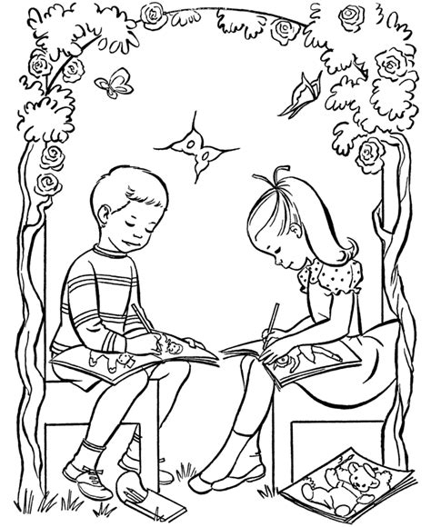 coloring pages  kids boys coloring home