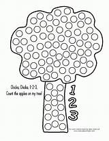 Painting Tip Templates Dot Printables Do Printable Kids Template Worksheets Preschool Fall Pages Printables4mom Pumpkin Craft Apple sketch template