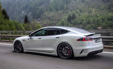 prior design tesla model  pd shows ev tuning potential performancedrive