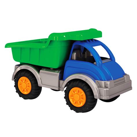 large kids truck  dump truck kids playing sand loader children