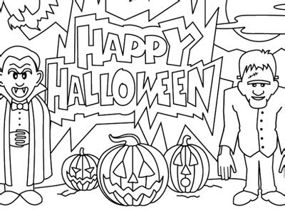 happy halloween coloring pages printable   kids toddlers