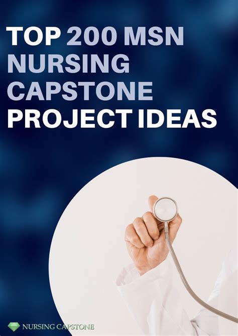professional msn nursing capstone project ideas